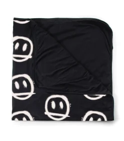 NUNUNU Sprayed Smiles Blanket Flash Sale