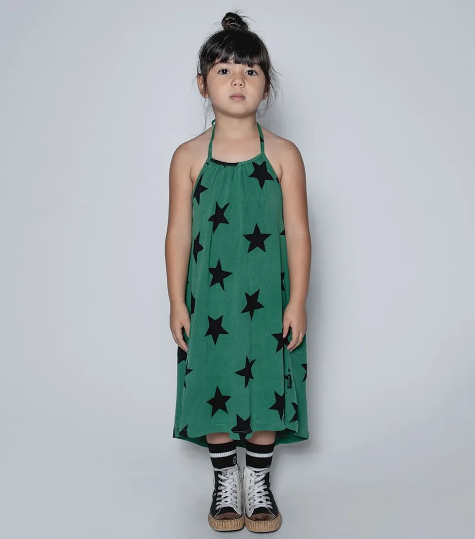 NUNUNU Star Collar Dress Cheap