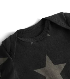 NUNUNU Star Footed Overall Fashion