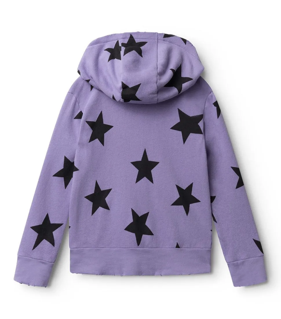 NUNUNU Star Light Zip Hoodie Fashion