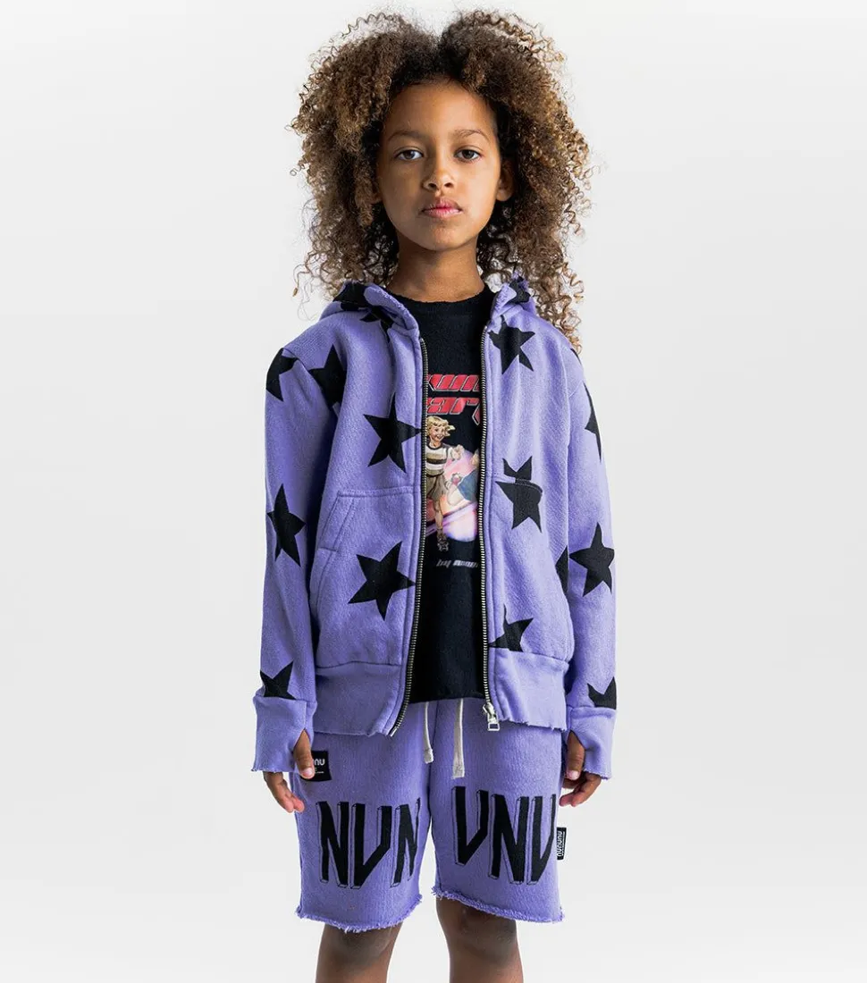 NUNUNU Star Light Zip Hoodie Fashion
