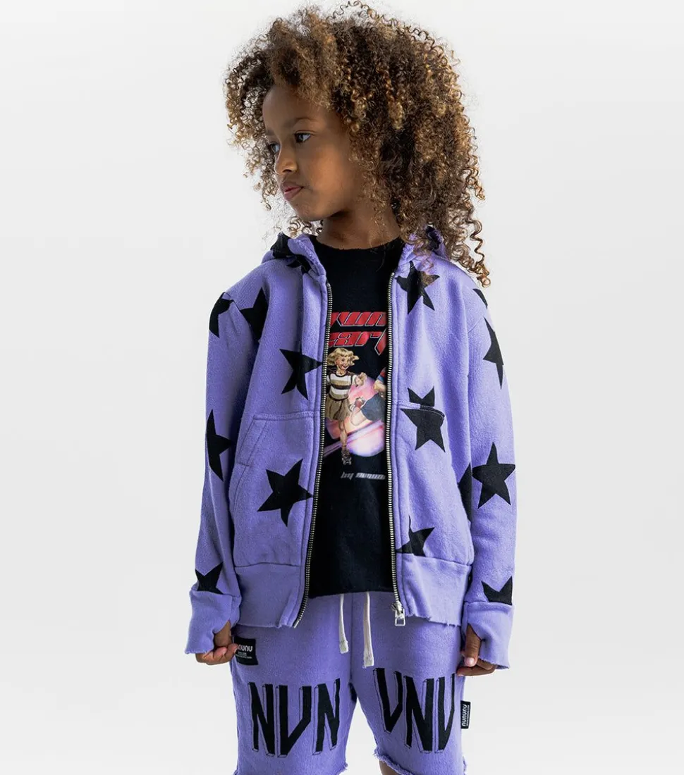NUNUNU Star Light Zip Hoodie Fashion