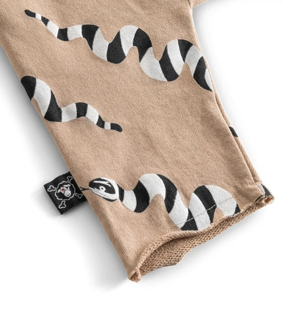 NUNUNU Stripey Snakes Hooded Overall Online