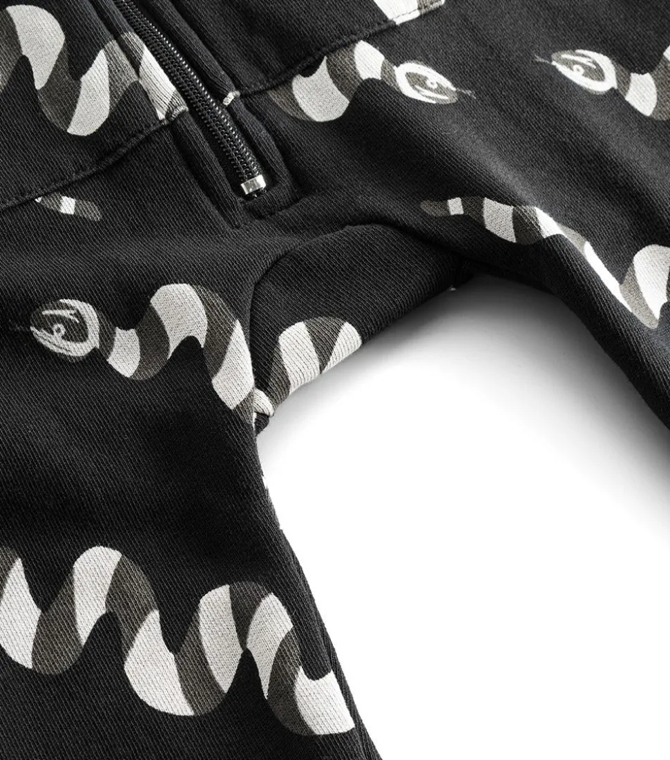 NUNUNU Stripey Snakes Hooded Overall Online