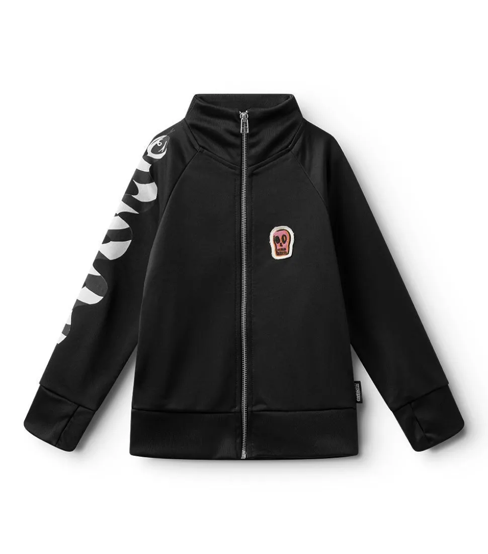 NUNUNU Stripey Snakes Sporty Jacket Fashion