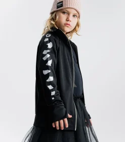 NUNUNU Stripey Snakes Sporty Jacket Fashion