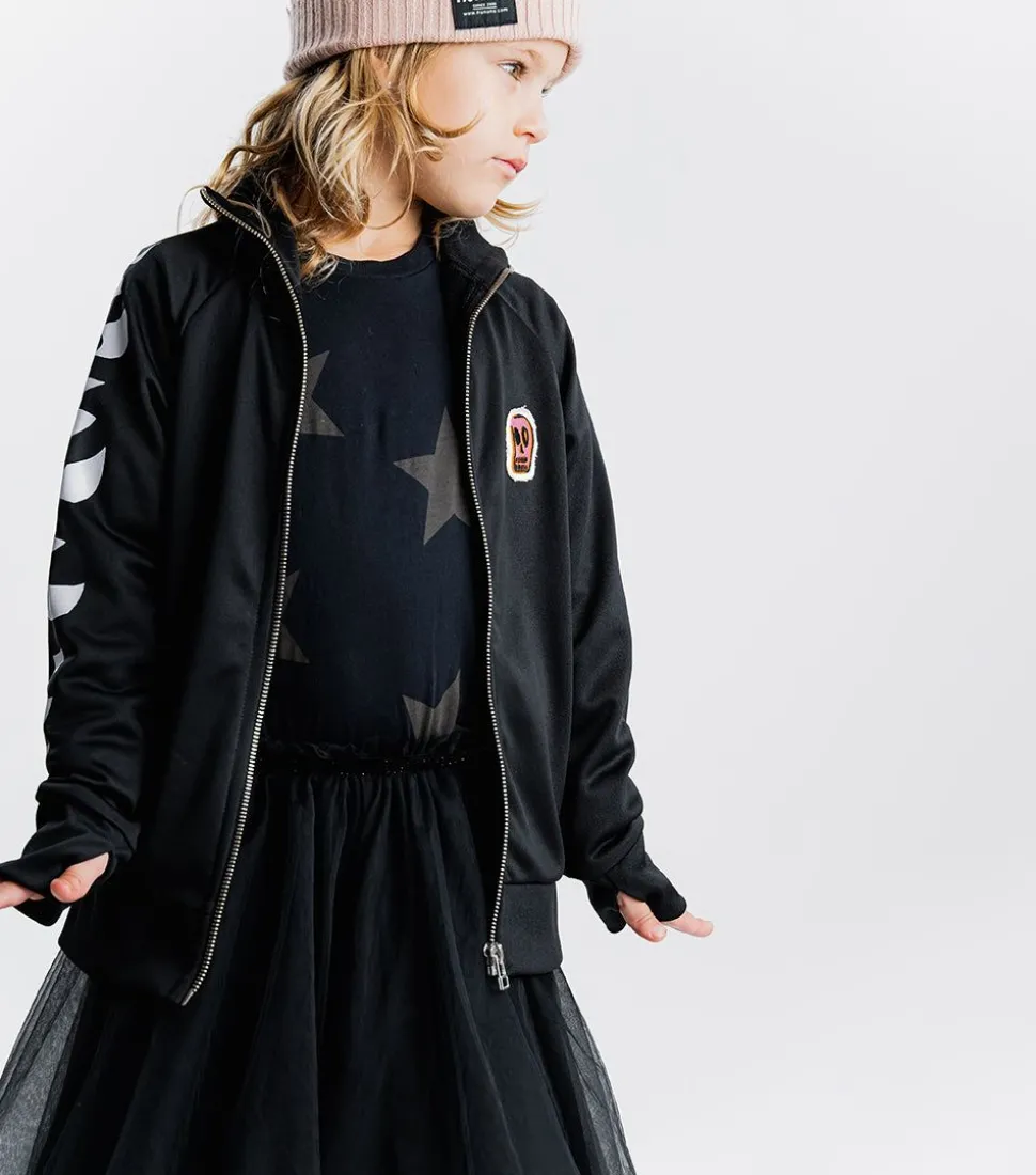NUNUNU Stripey Snakes Sporty Jacket Fashion
