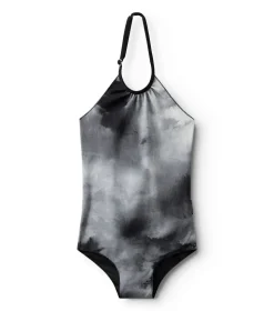NUNUNU Tie Dye Collar Swimsuit Outlet