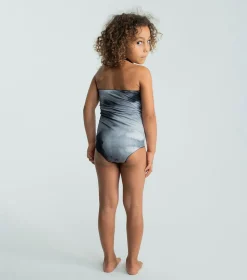 NUNUNU Tie Dye Collar Swimsuit Outlet
