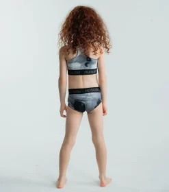 NUNUNU Tie Dye Sporty Bikini Fashion