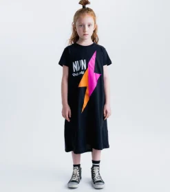 NUNUNU Unbalanced Rawk A Dress Outlet