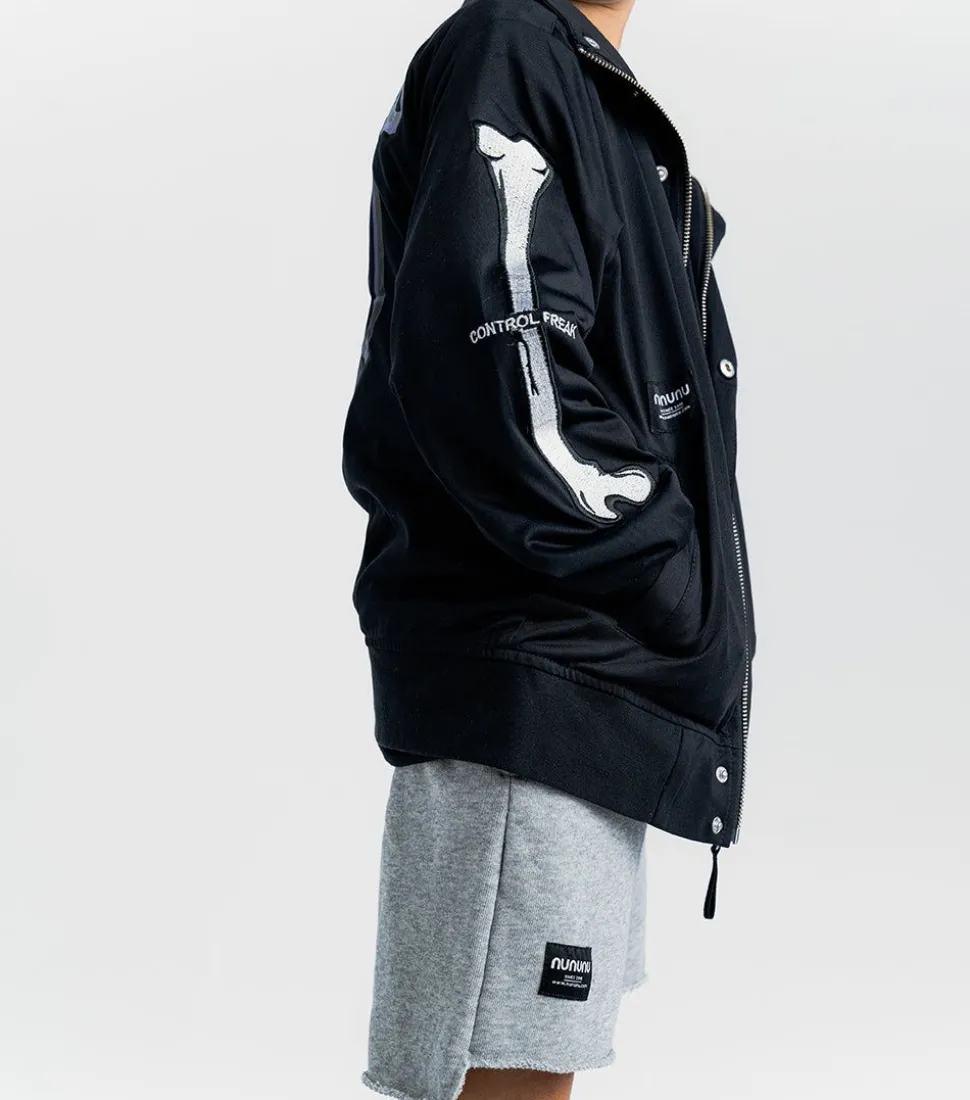 NUNUNU Unbalanced Sweatshorts Cheap