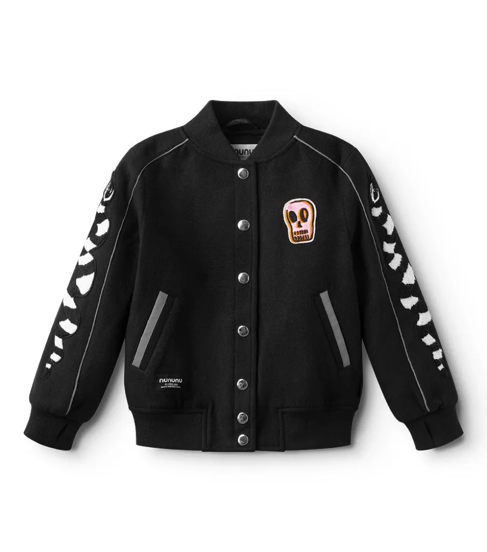 NUNUNU Varsity Jacket Fashion