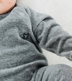 NUNUNU Velvet Overall Fashion