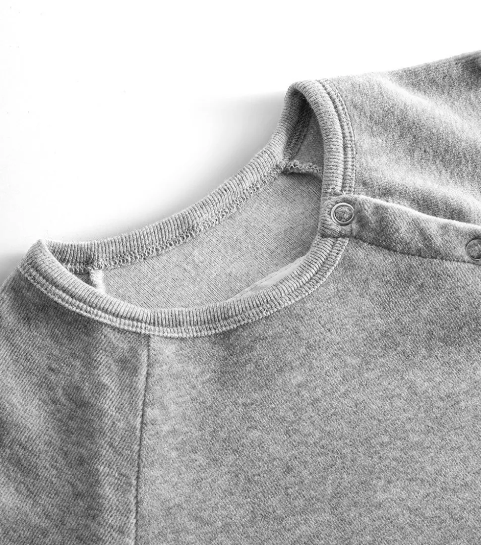 NUNUNU Velvet Overall Fashion