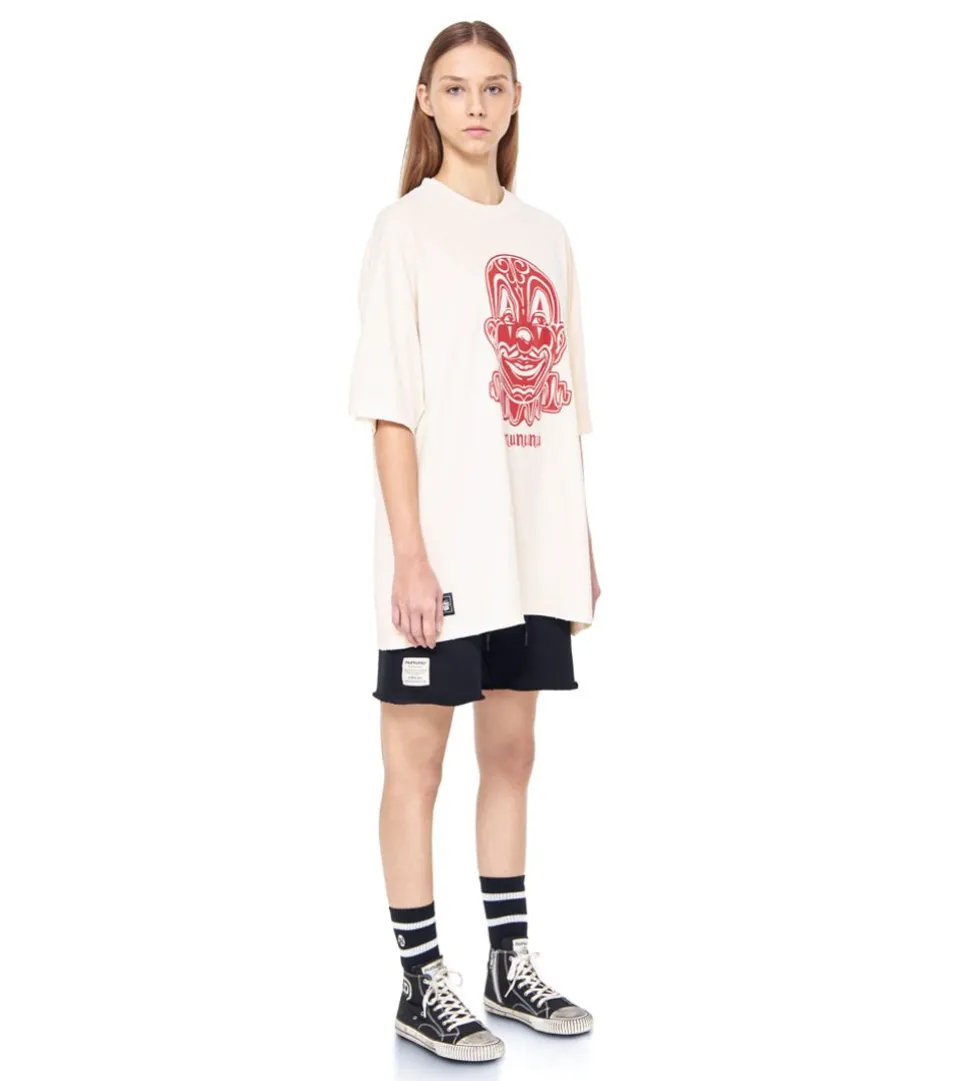 NUNUNU Women'S Clown Oversize T-Shirt New