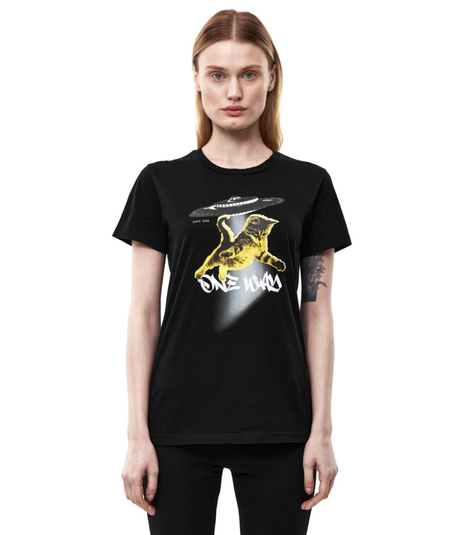 NUNUNU Women'S Kitty Tour T-Shirt New