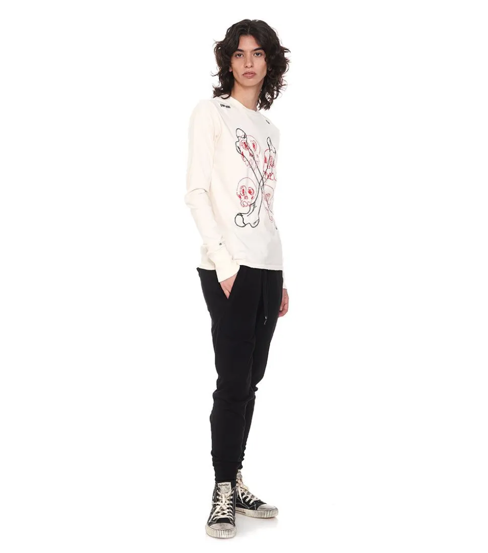 NUNUNU Women'S Multi Skull Shirt Cheap